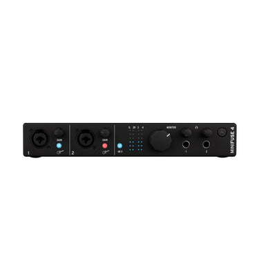 Interfaz Arturia De Audio Usb Minifuse 4 Black, Minifuse4b